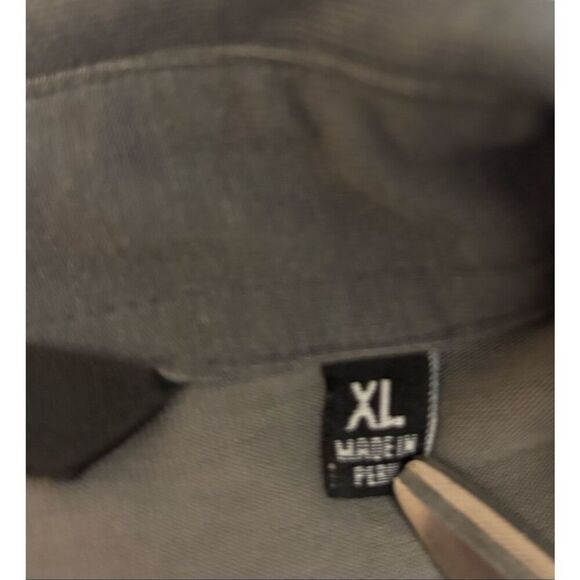 Travis Mathew Men's Polo Golf Shirt Short Sleeve Steel Grey Size Large - Picture 6 of 7